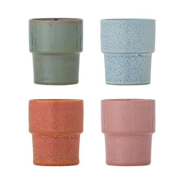 Tazzine in set per espresso in gres 4 pz 150 ml Ewan – Bloomingville