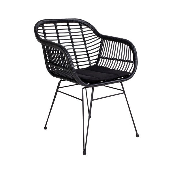 Set di 2 poltrone da esterno in rattan con cuscino Trieste - House Nordic-image-3