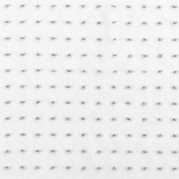 Set di 2 tende in voile bianco 60x90 cm Pomponella - douceur d'intérieur-image-2