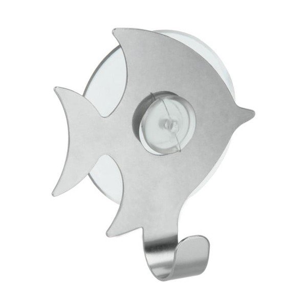 Set di 2 ganci con ventosa Pesce - Metaltex