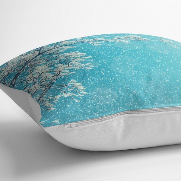 Set di 4 federe decorative Winter Flowers, 45 x 45 cm - Minimalist Cushion Covers-image-1