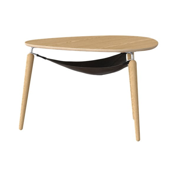 Tavolino da salotto di colore naturale ø 80 cm Hang Out – UMAGE-image-3