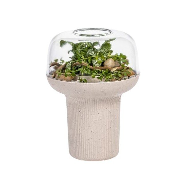 Vaso per fiori in plastica ø 19 cm Humidarium – Plastia