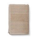 Asciugamano beige in cotone biologico 50x100 cm Check - JUNA