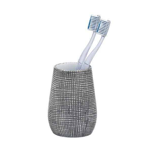 Tazza grigia per spazzolini da denti Gilba - Wenko-image-2