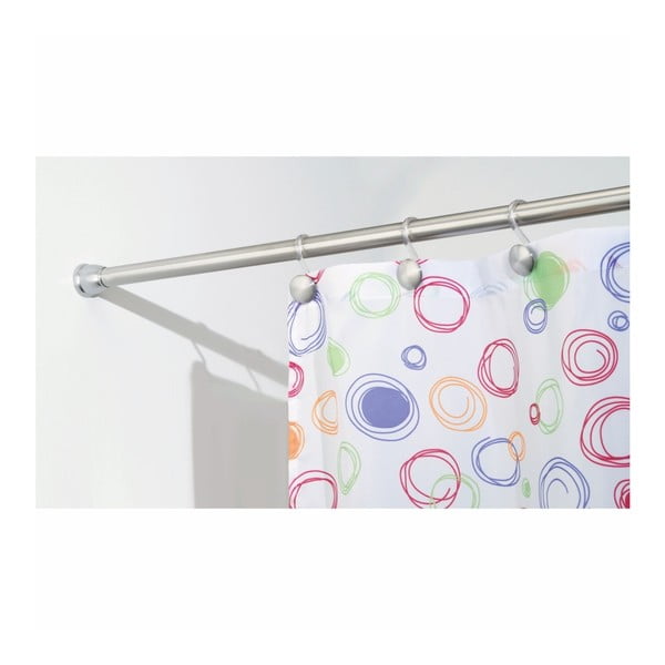 Barra distanziatrice telescopica per tenda da doccia, lunghezza massima 221 cm Forma - iDesign-image-3