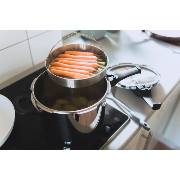 Set di pentole a pressione in acciaio inox da 3 pezzi con accessori Praktika Plus - ELO-image-1