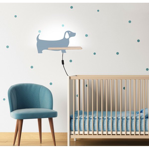 Apparecchio blu per bambini Dog - Candellux Lighting-image-1
