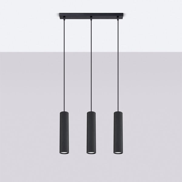 Lampadario nero Gleam – Sollux-image-3