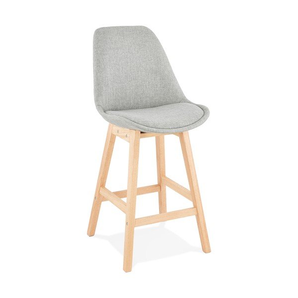 QOOP Mini sedia da bar, grigio, altezza seduta 65 cm Qoop - Kokoon