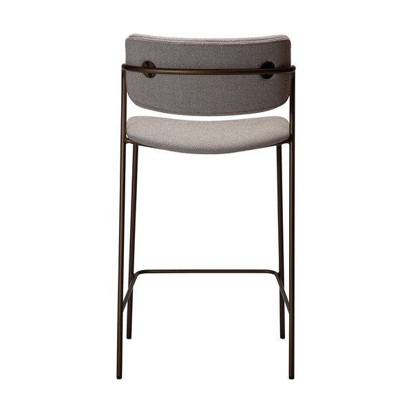 Sgabello da bar grigio (altezza della seduta 67,5 cm) Zed – DAN-FORM Denmark-image-1