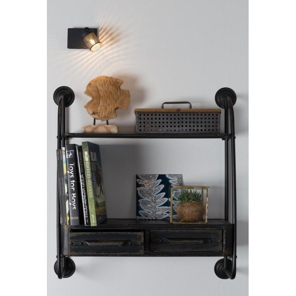 Mensole a muro con cassetto Feng - White Label-image-4