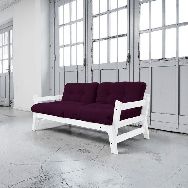 Variabilní pohovka Karup Step White/Purple Plum