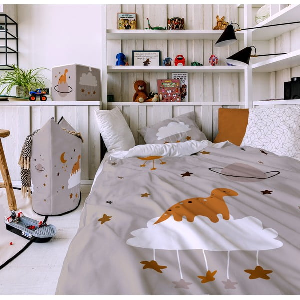 Biancheria da letto per bambini in cotone sateen , 140 x 200 cm Up In The Sky - Butter Kings-image-1