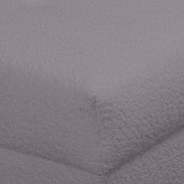 Sgabello grigio scuro in tessuto bouclé Ariella - Ropez-image-4