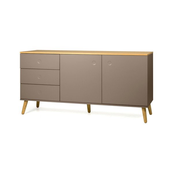 Cassettiera marrone , 162 x 79 cm Dot - Tenzo-image-2