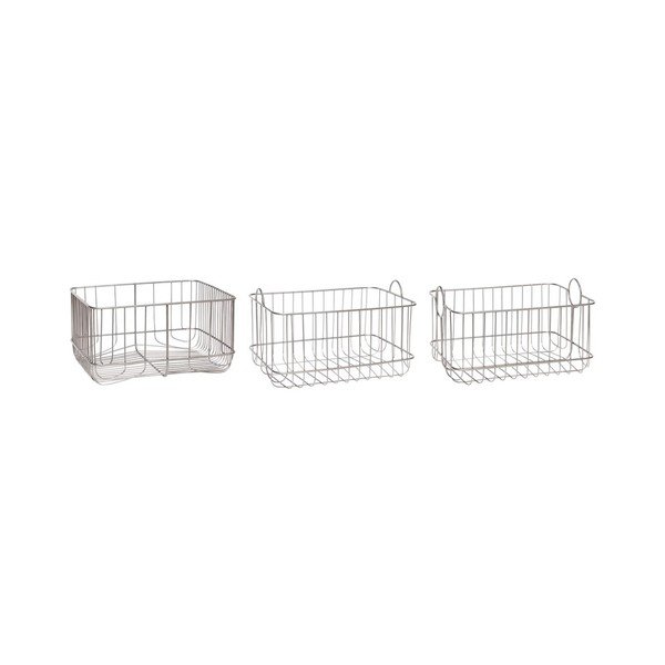 Set di 3 cestini portaoggetti - Hübsch