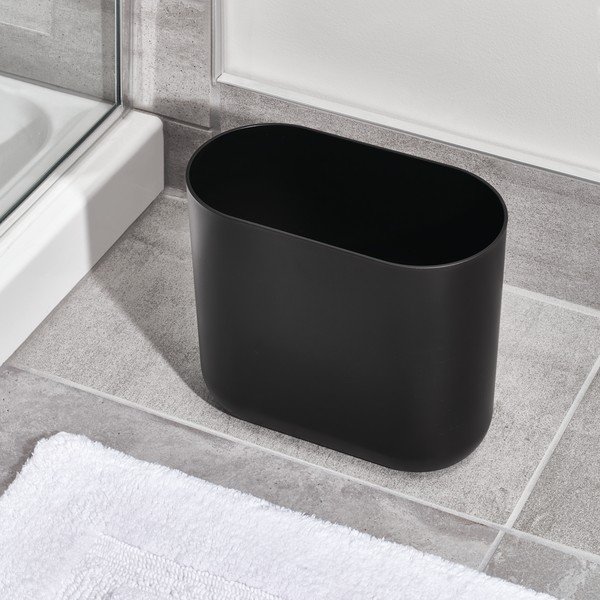 Cestino nero, 6,5 l Cade - iDesign-image-1