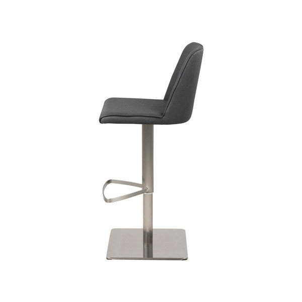 Sedia da bar grigio scuro Avanja - Actona-image-1