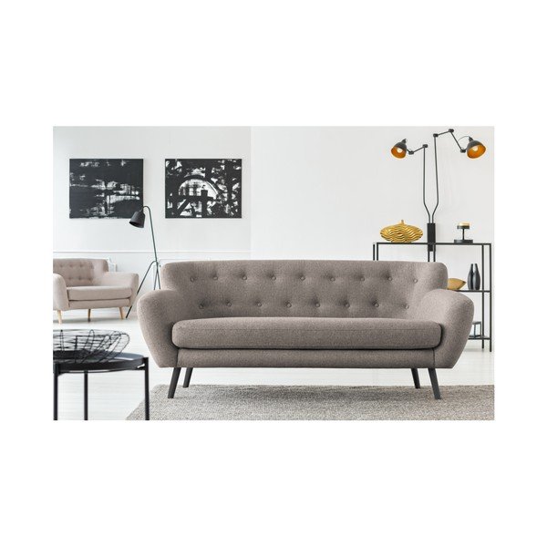 Divano Cosmopolitan design grigio , 192 cm Hampstead - Cosmopolitan Design-image-4