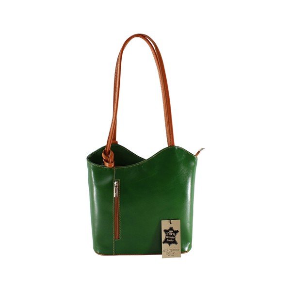 Borsa Phoebe in pelle verde - Chicca Borse-image-1