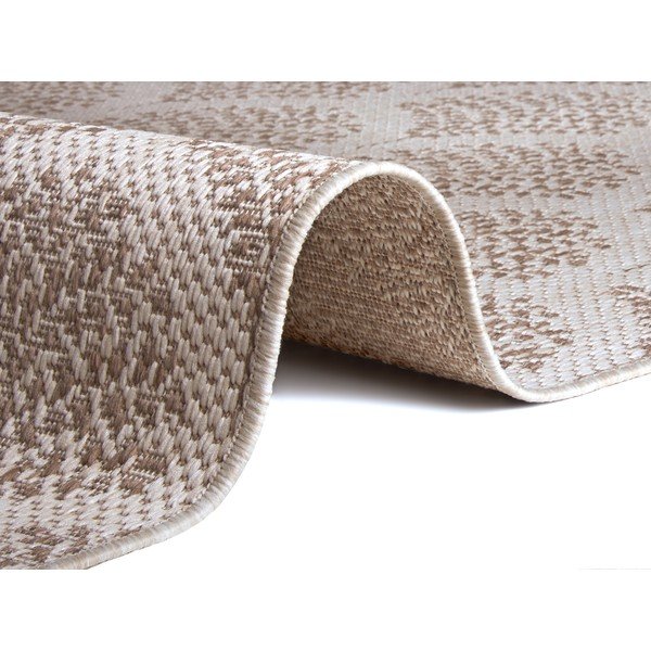 Tappeto da esterno beige Mosca, 80 x 150 cm - Ragami-image-2