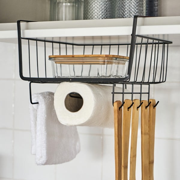 Cestino metallico sospeso - Casa Selección-image-1