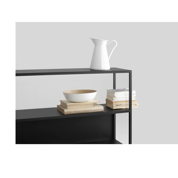 Libreria in metallo nero 150x110 cm Hyller - CustomForm-image-2