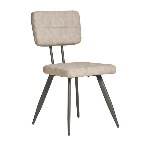 Set di 4 sedie da pranzo grigie e beige Sofy - Marckeric-image-3