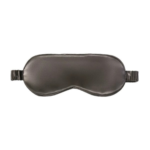 Maschera per dormire grigio scuro in seta Charcoal – slip-image-2