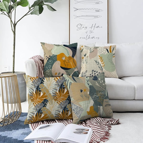 Set di 4 federe Joy, 55 x 55 cm - Minimalist Cushion Covers