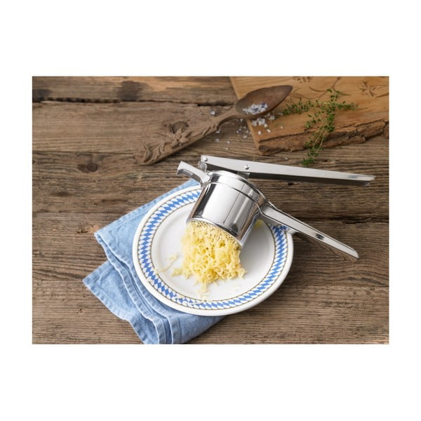 Pressa per patate manuale in acciaio inox Cromargan® Gourmet - WMF-image-1