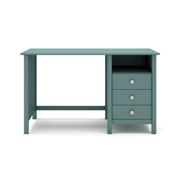 Scrivania per bambini in legno di pino 54x120 cm Max - Marckeric-image-2