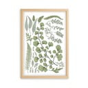 Quadro con cornice in legno di pino Collezione Leafes, 50 x 70 cm Leaves Collection - Surdic
