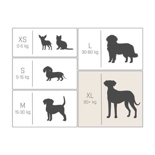 Letto giallo 110x70 cm Dog Box - Ego Dekor-image-4