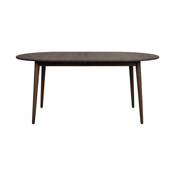 Tavolo da pranzo pieghevole in rovere marrone scuro 105x170 cm Tyler - Rowico