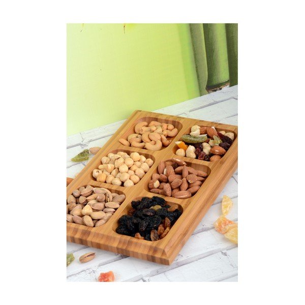 Bambusový servírovací tác na sušenky Kutahya Cookies