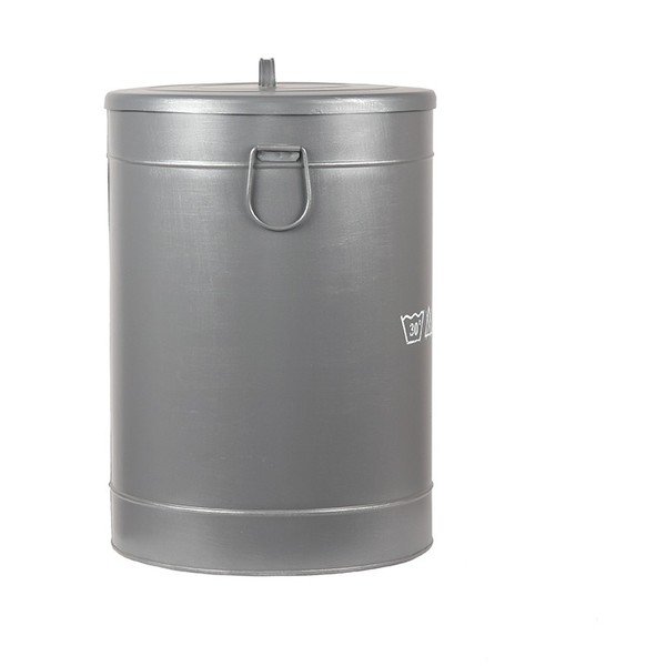 Cesto per biancheria in metallo , ⌀ 40 cm - LABEL51-image-2