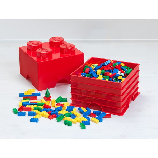Scatola portaoggetti rossa Mini Box - LEGO®-image-1