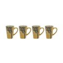 Tazze da caffè espresso in gres giallo, set di 4 tazze da 100 ml Hela - Villa Collection