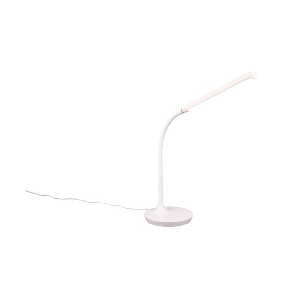 Lampada da tavolo a LED bianca (altezza 38 cm) Toro - Trio