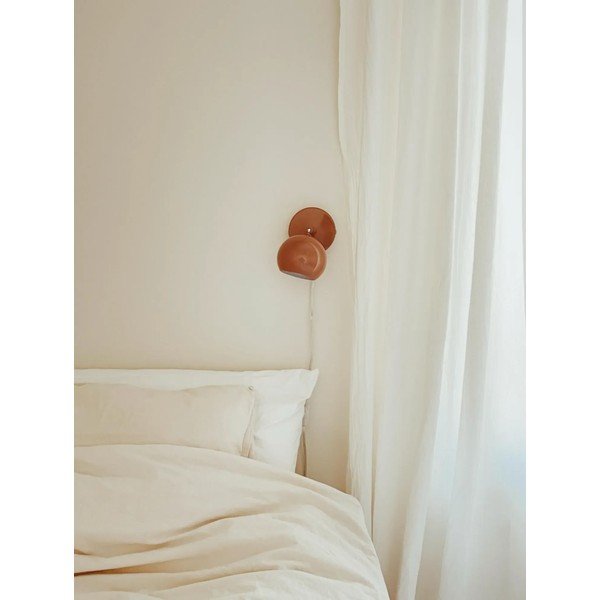 Lampada da parete marrone con alimentazione a corrente Pop – Markslöjd-image-1