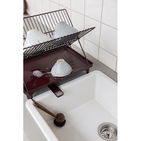 Scolapiatti a due piani burgundy 42x29 cm Dry-It – Mette Ditmer Denmark-image-2