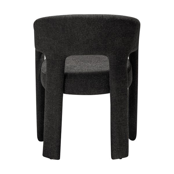 Sedia da pranzo nera con braccioli Splendor – DAN-FORM Denmark-image-4