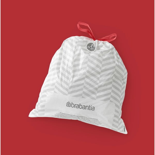 Sacchetti della spazzatura 40 pz 25 l PerfectFit J - Brabantia-image-1