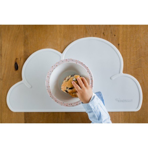 Tovaglietta in silicone bianco Cloud, 49 x 27 cm - Kindsgut-image-3