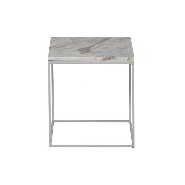 Tavolino grigio chiaro 40x40 cm Mellow - BePureHome
