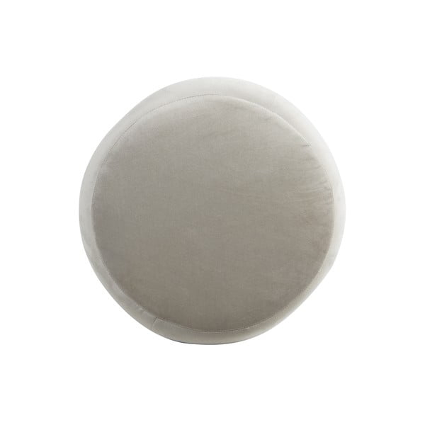 Sgabello in velluto grigio chiaro Kimi - Light & Living-image-2