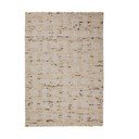 Tappeto di colore naturale in misto lana tessuto a mano 140x200 cm Rova Blend – Flair Rugs