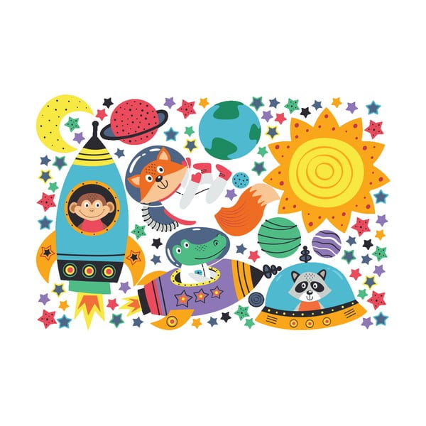 Adesivi murali per bambini Spazio - Ambiance-image-4